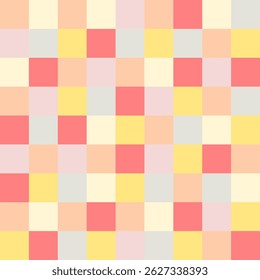 multi colored abstract checkered pattern in vector graphic design