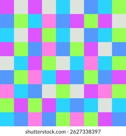 multi colored abstract checkered pattern in vector graphic design