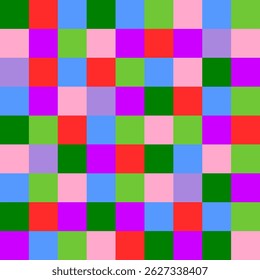 multi colored abstract checkered pattern in vector graphic design