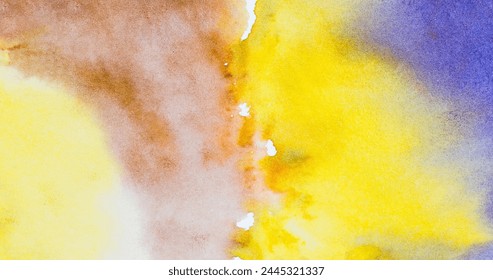 Diseño de Vector de fondo de acuarela abstracto multicolor en eps 10