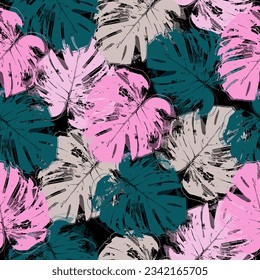 multi colored decorated hand drawn rendered traced ornamental all over base background  Seamless vector image. Addition to a more complex decor.