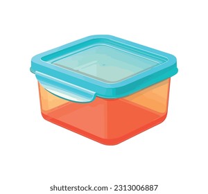 mehrfarbiges Einwegpicknickschüssel-Symbol einzeln