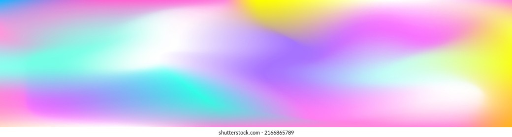 Multi colored fluid background with abstract light blurred color gradient. Smoke effect banner for your creative graphic, brochure, flyer, wallpaper, banner design. Vector illustration.