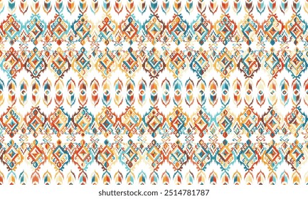 Multi colored horizontal stripe pattern."This content was created using vector drawing tools and software, not generated by AI"