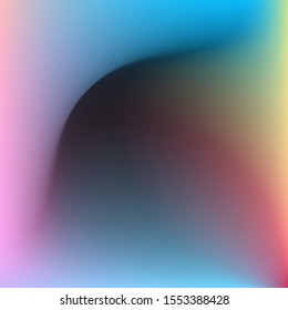 Multi Colored Mesh Gradient Background Vector