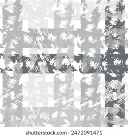 Multi colored squiggled bold lines with loops and dots seamless pattern.  Abstract brush drawn curved lines colorful ornament. 