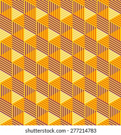multi colored striped geometric seamless pattern. each detail in separate layer.
