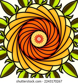 Multi colored vectors are used as backgrounds