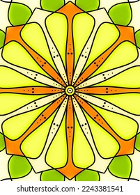 Multi colored vectors are used as backgrounds