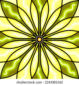 Multi colored vectors are used as backgrounds