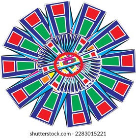 Multi colors abstract flower pattern is a captivating decorative design .The design is also great for textile and fabric pattern ,book cover ,valentine love gift and different print and web purposes