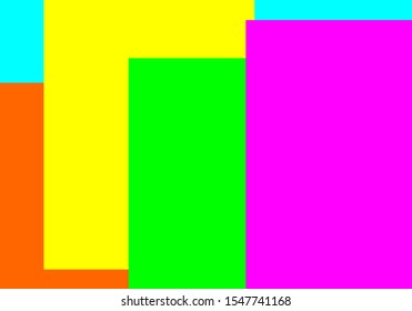 multi colors many square background