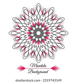 Multi Colour Mandala Design Template SVG, Ai, EPS, PDF, JPG, PNG File