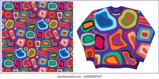 Multi Colour Textile Pattern Design and Dress Pattern Design