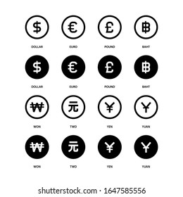 5,853 Multi currency icons Images, Stock Photos & Vectors | Shutterstock