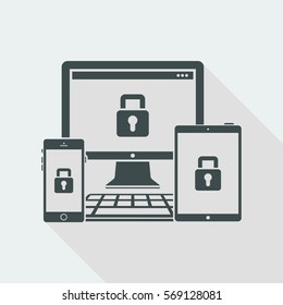 Multi devices protection icon