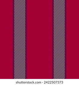 Multi fabric lines pattern, mexico seamless background texture. Mature vertical stripe textile vector in red and teal color.