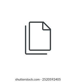 Multi files icon, vector illustration