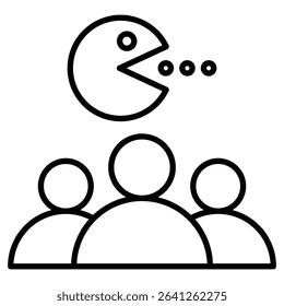 Multi Game player icon simple flat icon vector symbol
