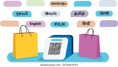 Multi Language Speaker UPI, unified payment interface