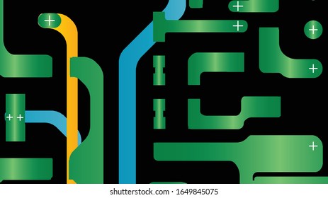 multi layer pcb motherboard abstract texture background pattern backdrop