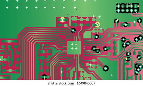 abstrakte abstrakte Hauptplatine der Mehrschicht-PCs, Hintergrund