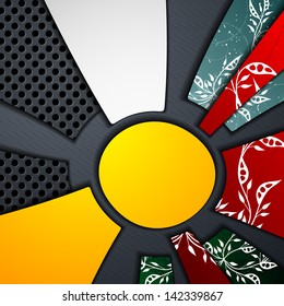 multi layered abstract background