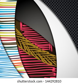 multi layered abstract background