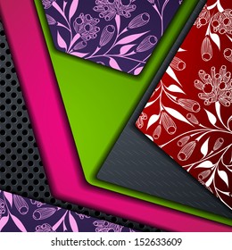 multi layered abstract background