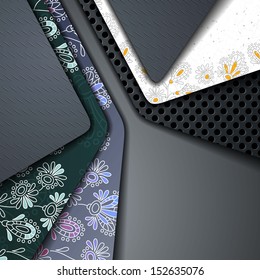 multi layered abstract background