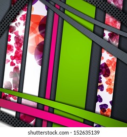 multi layered abstract background