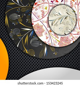 multi layered abstract background