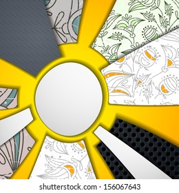 multi layered abstract background