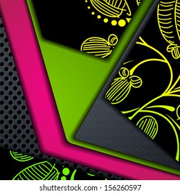 multi layered abstract background