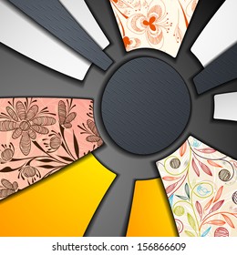 multi layered abstract background