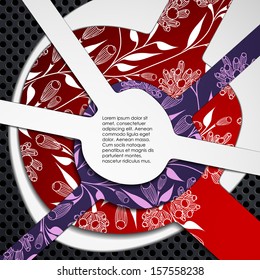 multi layered abstract background