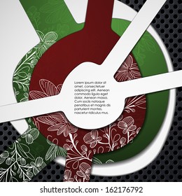 multi layered abstract background