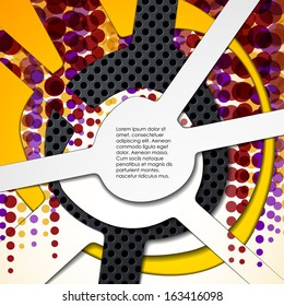 multi layered abstract background