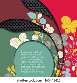 multi layered abstract background