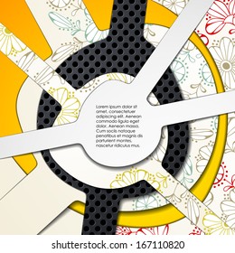 multi layered abstract background