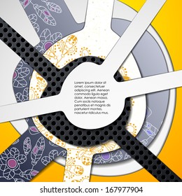 multi layered abstract background