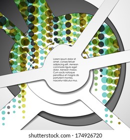 multi layered abstract background