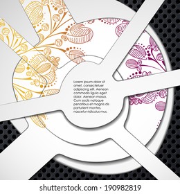 multi layered abstract background