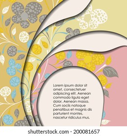 multi layered abstract background