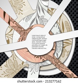 multi layered abstract background