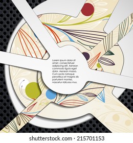 multi layered abstract background