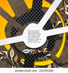 multi layered abstract background