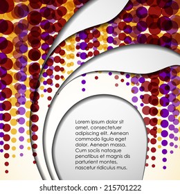 multi layered abstract background