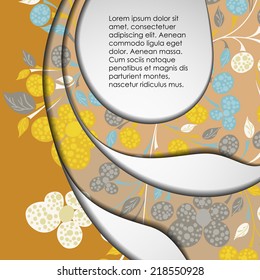 multi layered abstract background