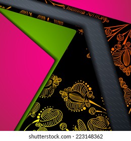 multi layered abstract background